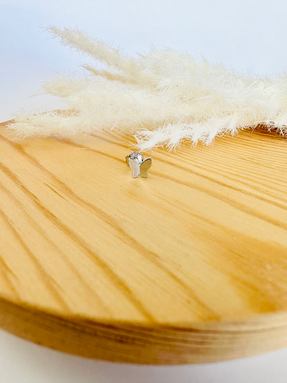 Mini Silver Butterfly