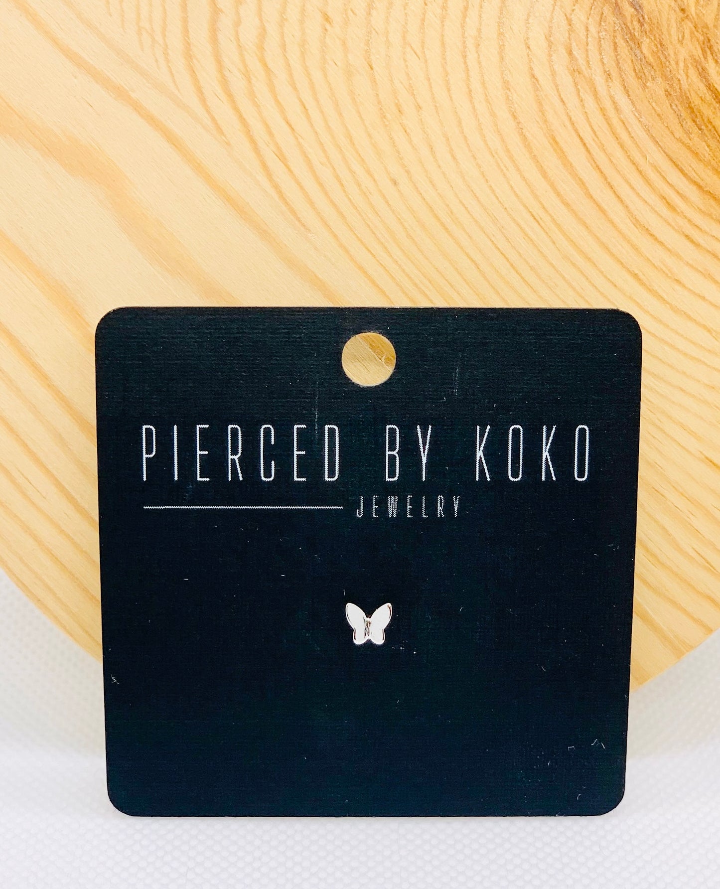 Mini Silver Butterfly