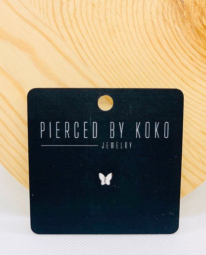 Mini Silver Butterfly